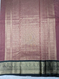 Soft Beneras Chanderi  - solid pink, VZ