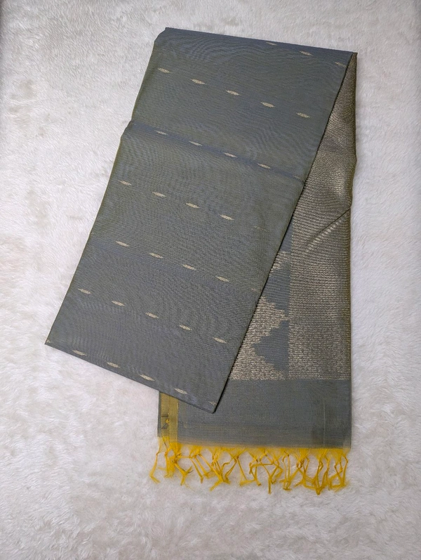 Soft Chanderi  - Jungle Mist, VZ