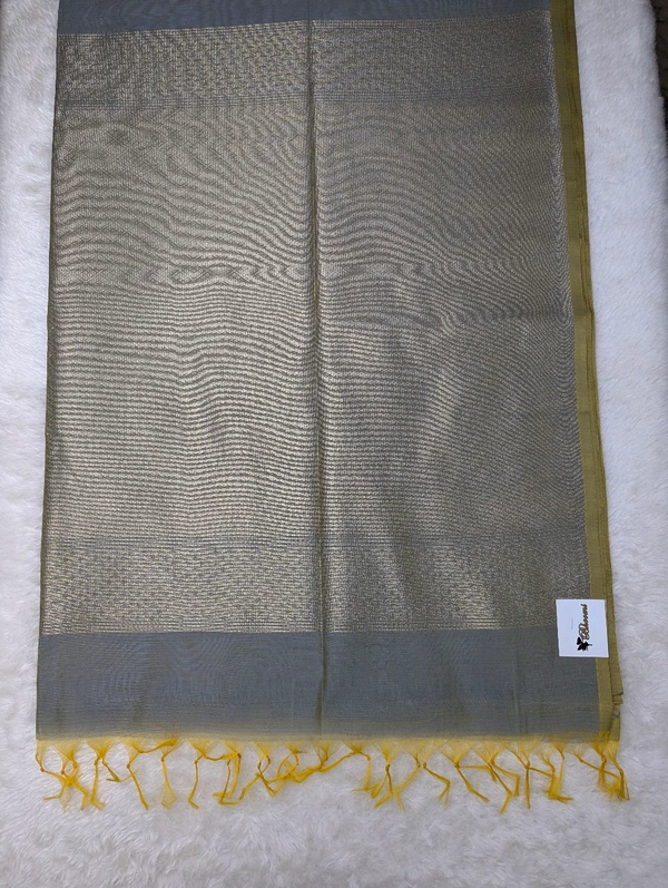 Soft Chanderi  - Jungle Mist, VZ