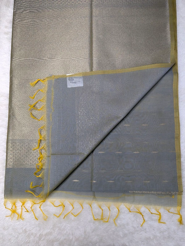 Soft Chanderi  - Jungle Mist, VZ