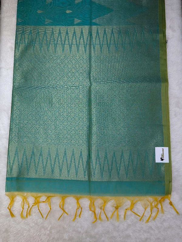 Soft Chanderi  - Teal