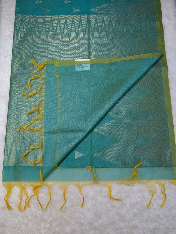 Soft Chanderi  - Teal