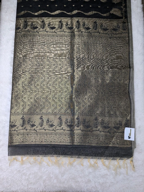 Beautiful Soft Chanderi  - Dove Gray