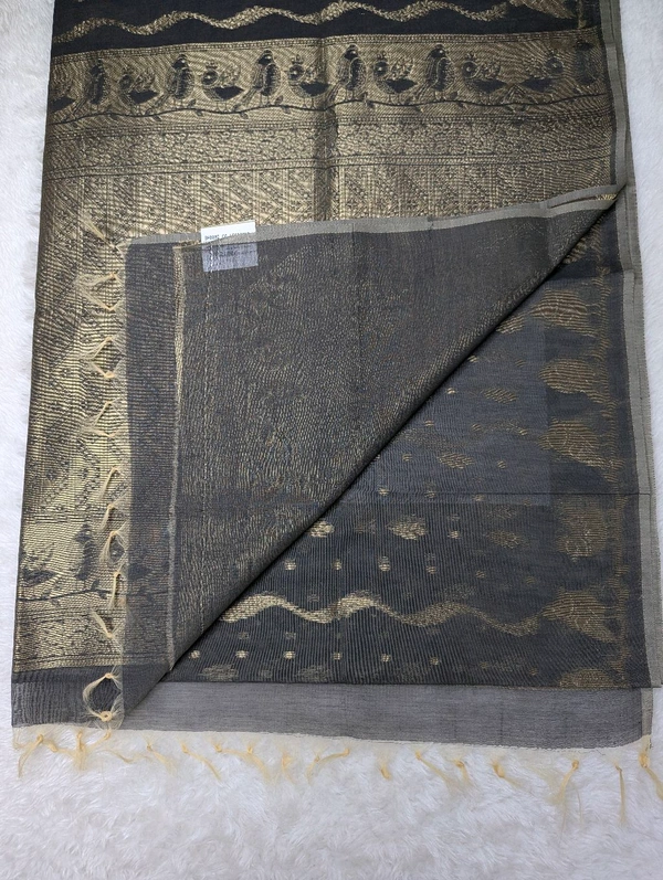 Beautiful Soft Chanderi  - Dove Gray
