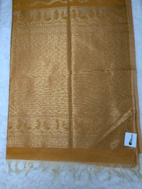 Beautiful Soft Chanderi  - Tangerine, VZ