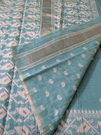pure cotton jamadhani - sky blue, VZ