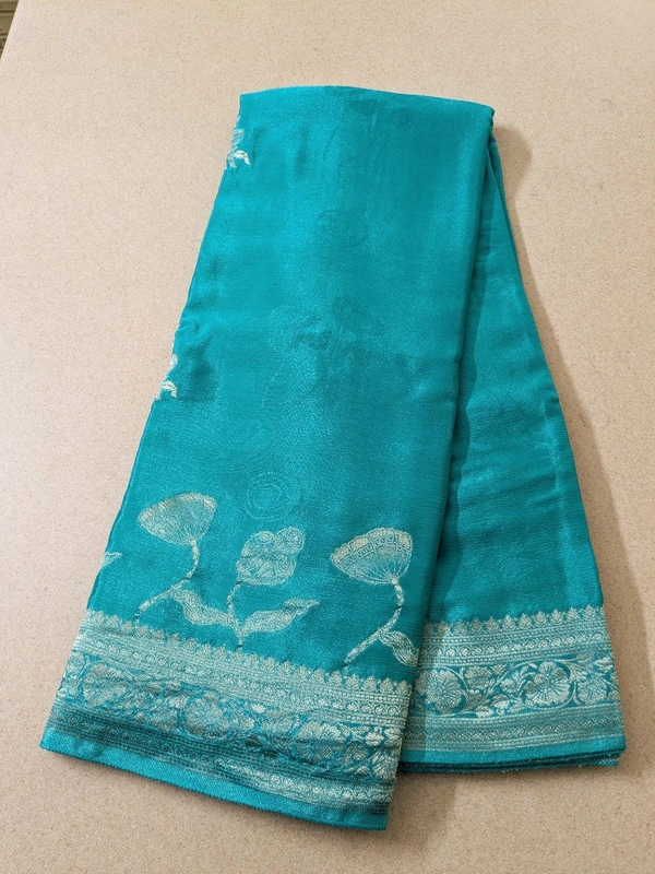 pure chinnon weaving  - teal, VZ