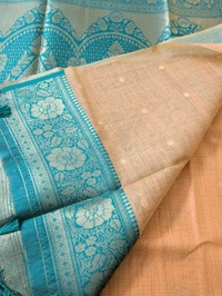 Soft Chanderi  - Web Orange, VZ