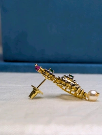 Diamond Copy Neck Set  - Vz, green