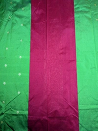 Soft Gadwal Pattu - Green