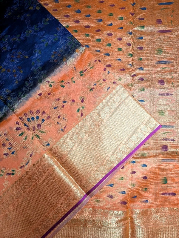 Pure Dupion Crush  - Dark Blue, VZ