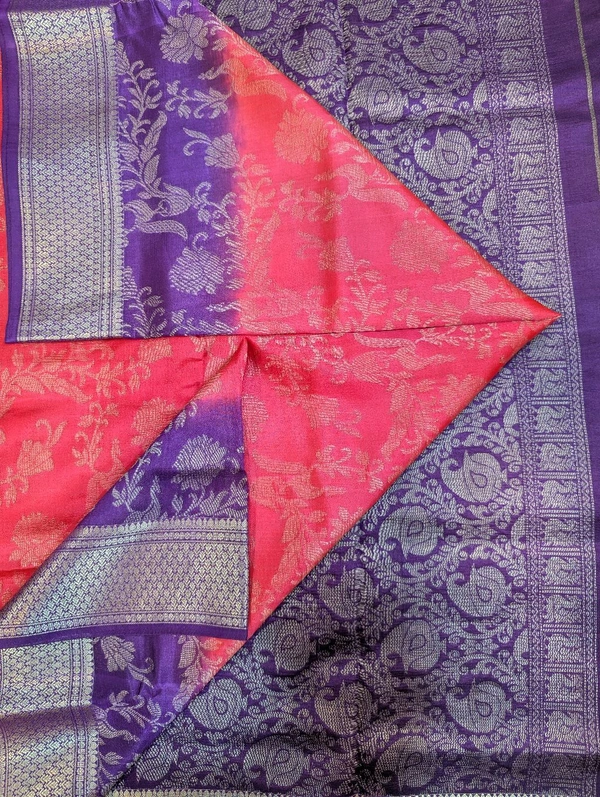 Pure Dupion Crush  - pink, VZ