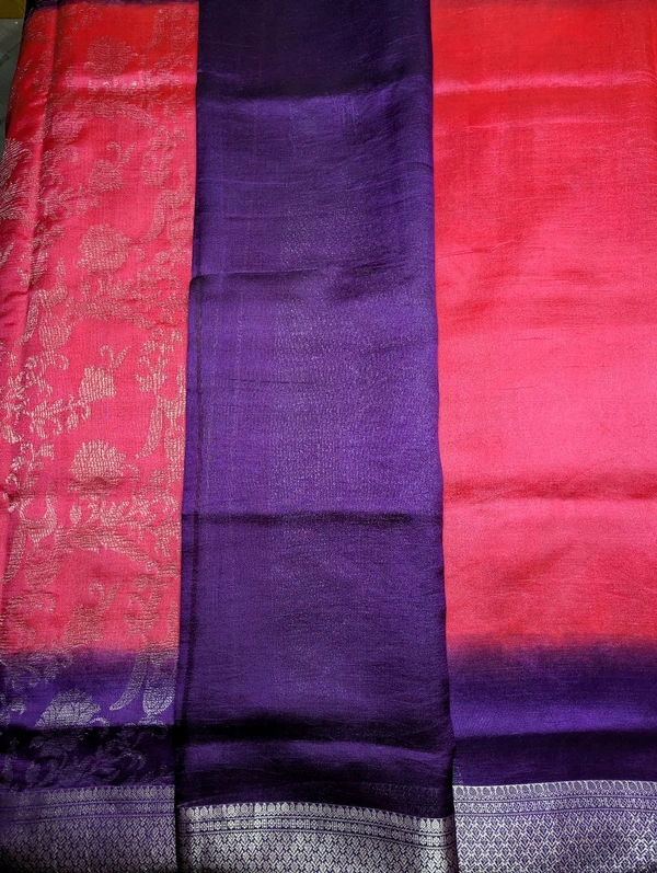 Pure Dupion Crush  - pink, VZ