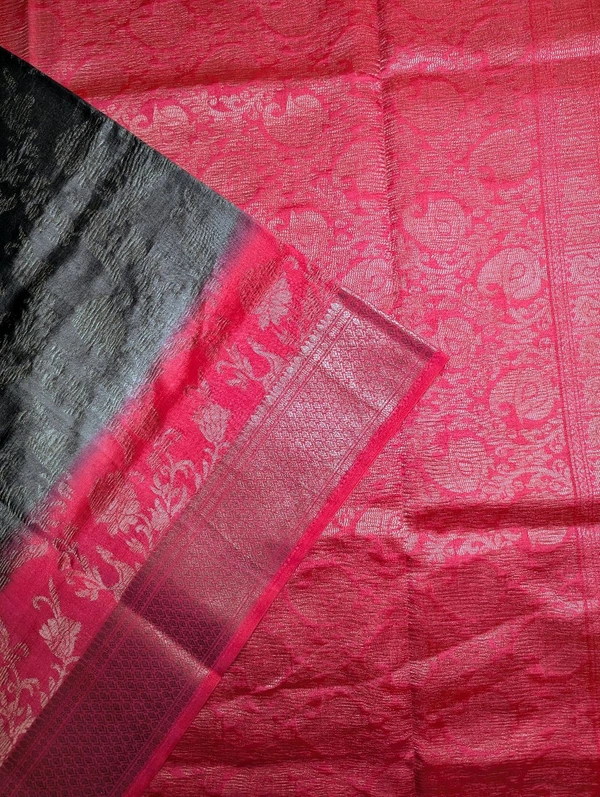 Pure Dupion Crush  - Gray