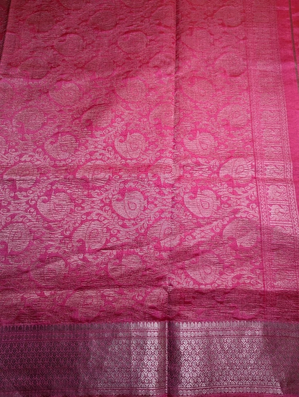 Pure Dupion Crush  - Gray