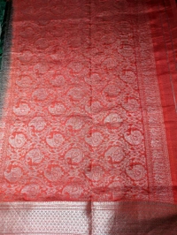 Pure Dupion Crush  - Dark Green