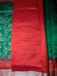 Pure Dupion Crush  - Dark Green