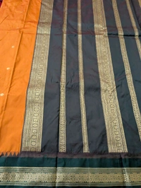Soft Fancy Narayanpet Pattu  - Web Orange, VZ