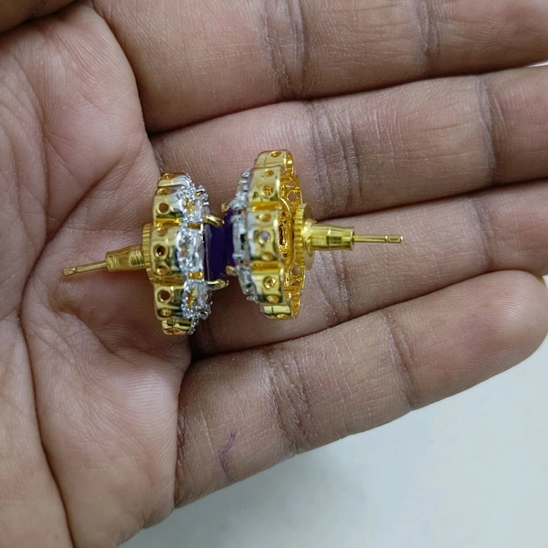 Diamond Copy Stud's  - HD, Electric Violet