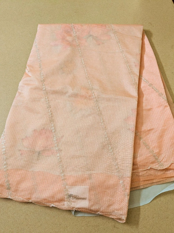 Designer Silk Kota - Pink