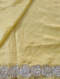 Pure Manipuri Silk Designer  - Gold, VZ