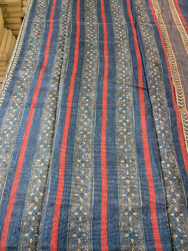 Soft Chanderi Digital  - Bright Red, VZ