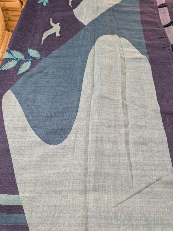 Soft Chiniya Designer  - Navy Blue 1, VZ