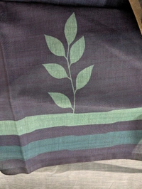 Soft Chiniya Designer  - Navy Blue 1, VZ