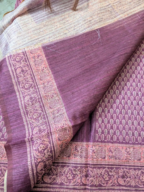 Soft Tusser Jute - Purple, VZ