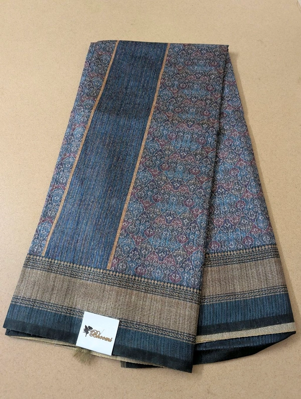 Soft Tusser Jute - blue, VZ