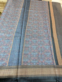 Soft Tusser Jute - blue, VZ