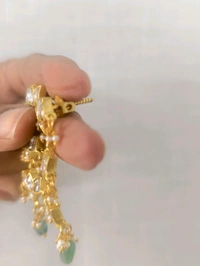 Jadau Kundan Earrings  - White