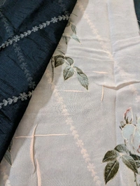 Designer Silk Kota - Black, VZ