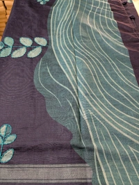 Soft Chiniya Designer  - Navy Blue 2, VZ