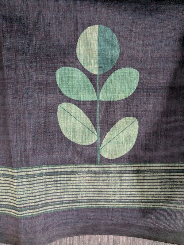 Soft Chiniya Designer  - Navy Blue 2, VZ