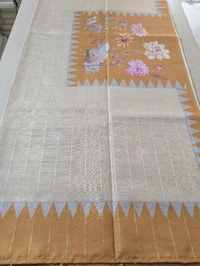 Jute Tusser Digital  - Gold, VZ