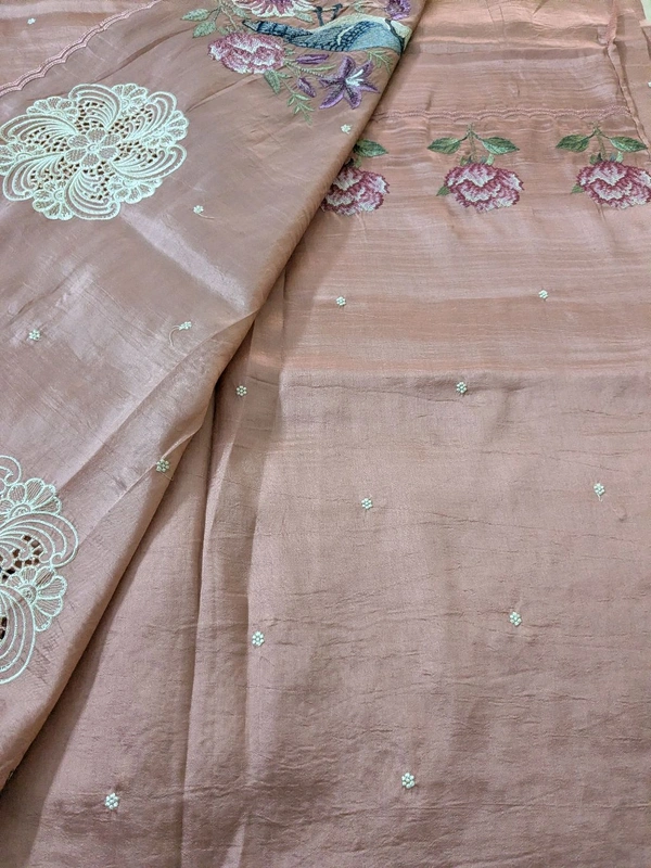 Designer Silk Embroidery  - Sundown, VZ