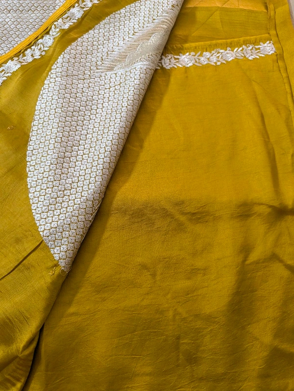Pure Manipuri Silk Designer  - Gold, VZ