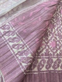 Soft Tusser Digital  - Violet Eggplant, VZ