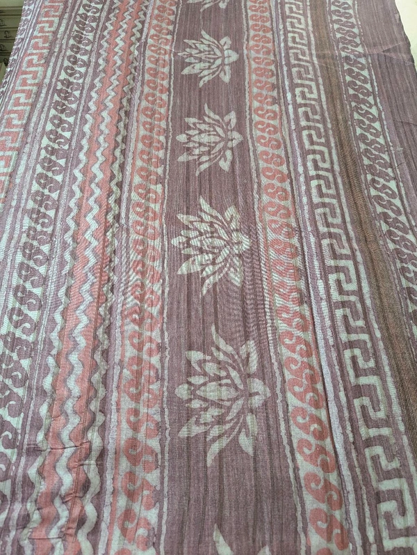 Soft Tusser Digital  - Cement, VZ