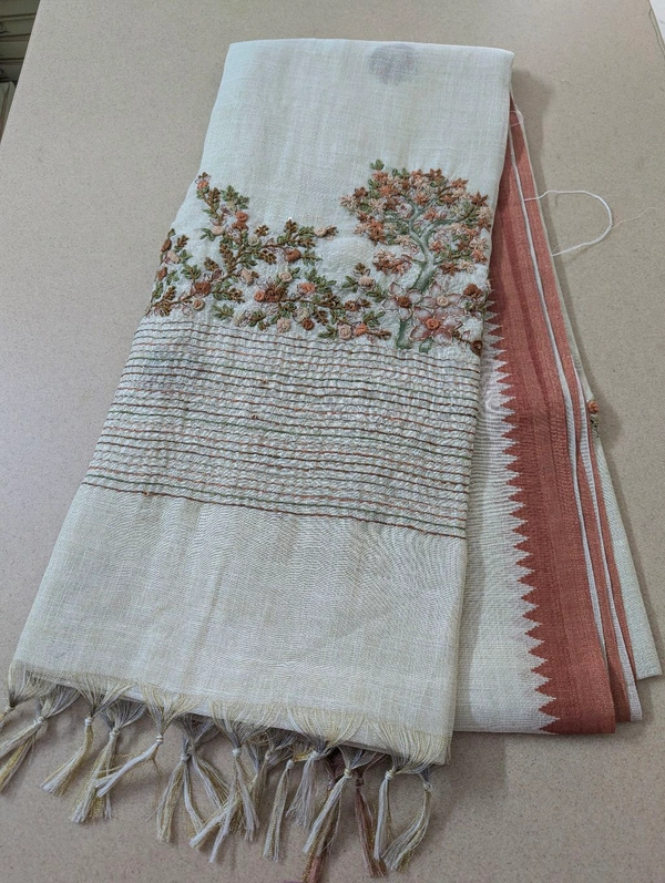 Designer Lenin Hand Work  - Brown, VZ