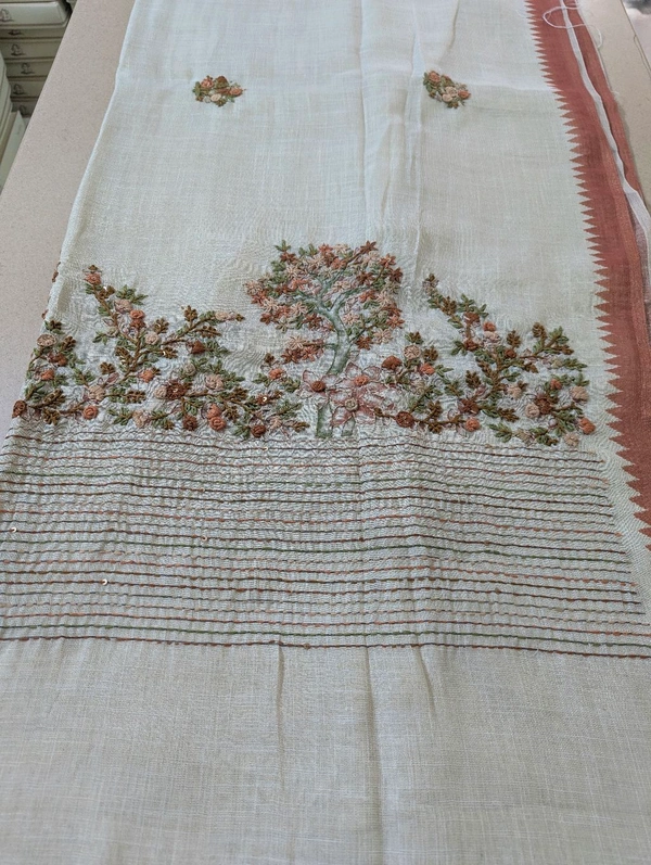 Designer Lenin Hand Work  - Brown, VZ