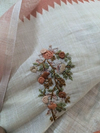 Designer Lenin Hand Work  - Brown, VZ