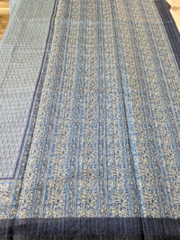 Soft Tusser Jute - Blue, VZ