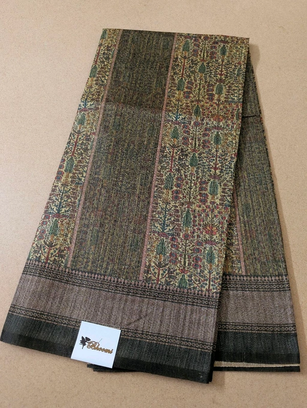 Soft Tusser Jute - green, VZ