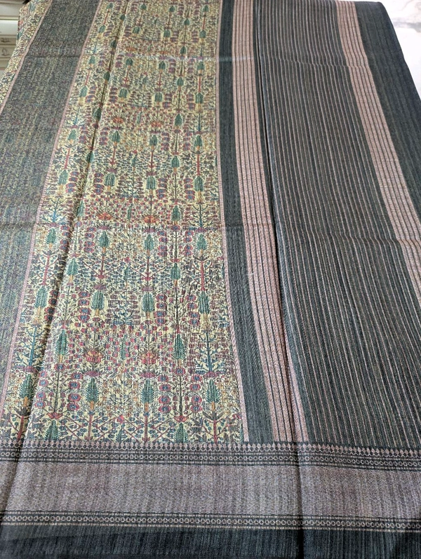 Soft Tusser Jute - green, VZ