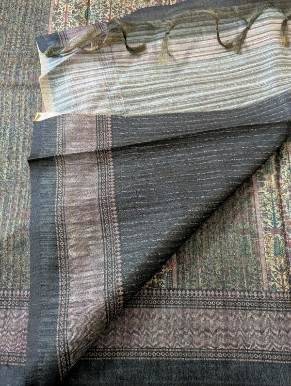 Soft Tusser Jute - green, VZ