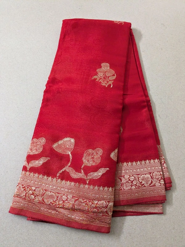 pure chinnon weaving  - Red, VZ