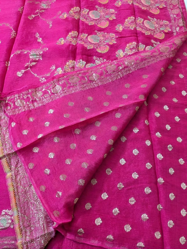 pure chinnon weaving  - pink, VZ