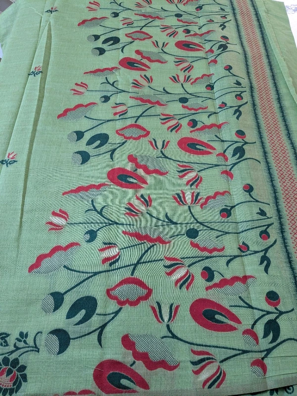 pure cotton jamadhani - Mint Green, VZ